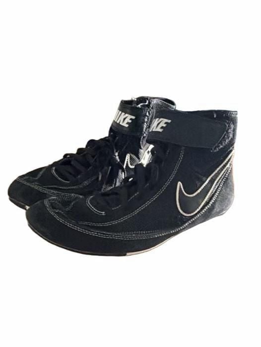 Nike Speedsweep VII Wrestling Shoes Black White 366683-001 Men's 10 5
