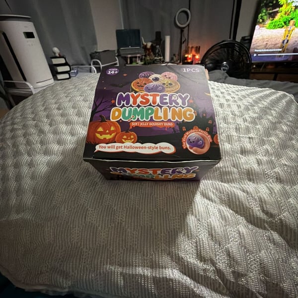 Mystery Dumpling Halloween Soft Jelly Squishy Bun Mystery Box