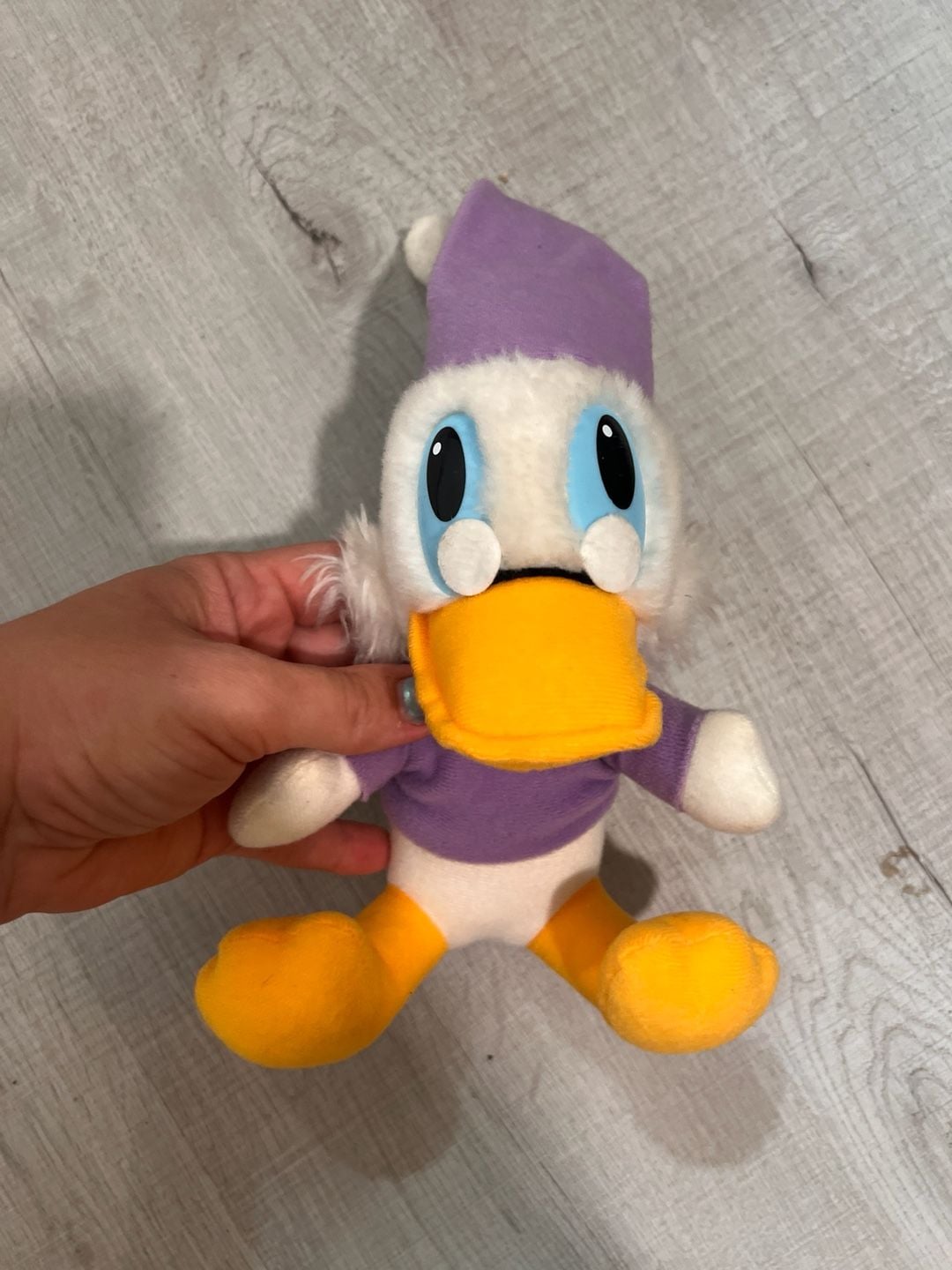 Vintage Disney Mickey's Christmas Carol Ebenezer Scrooge McDuck Plush Toy 1