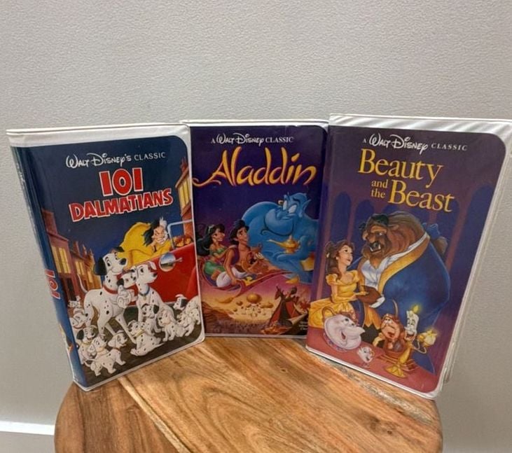 Walt Disney Classics Black Diamond VHS Lot of 3 1