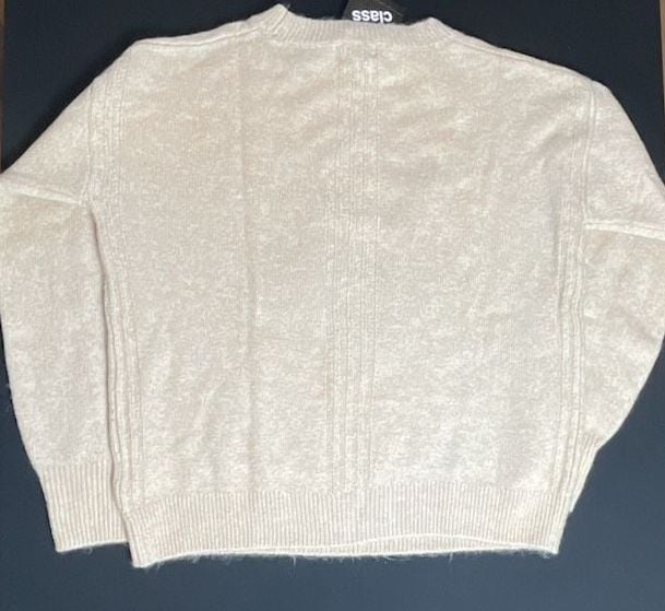 Art Class Girls Ice Skate Graphic Knit Sweater Beige Size M 7/8 NWT 4