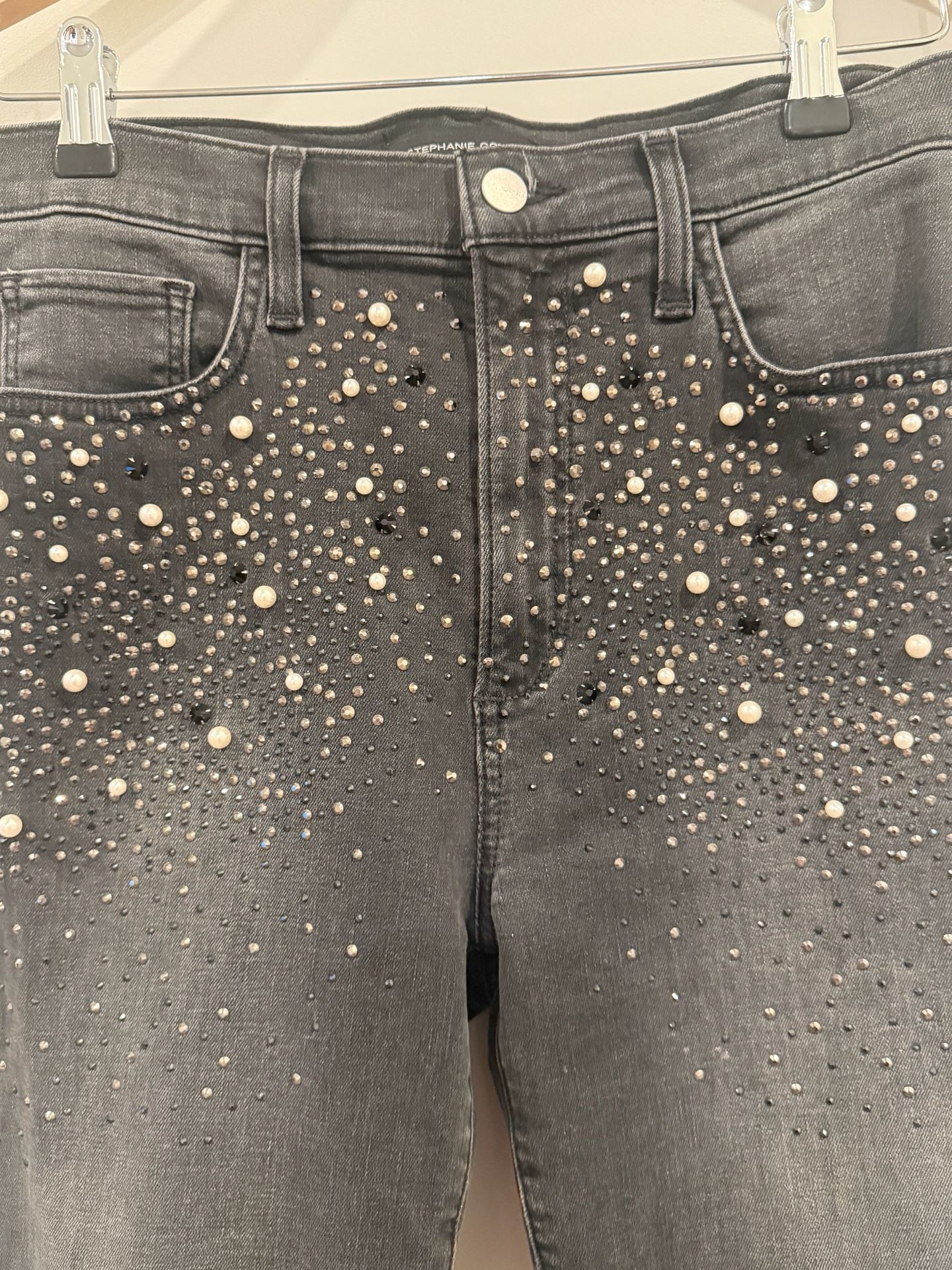 Joe’s Jeans Stephanie Gottlieb -Luna High Rise Embellished Jeans Size 29 4
