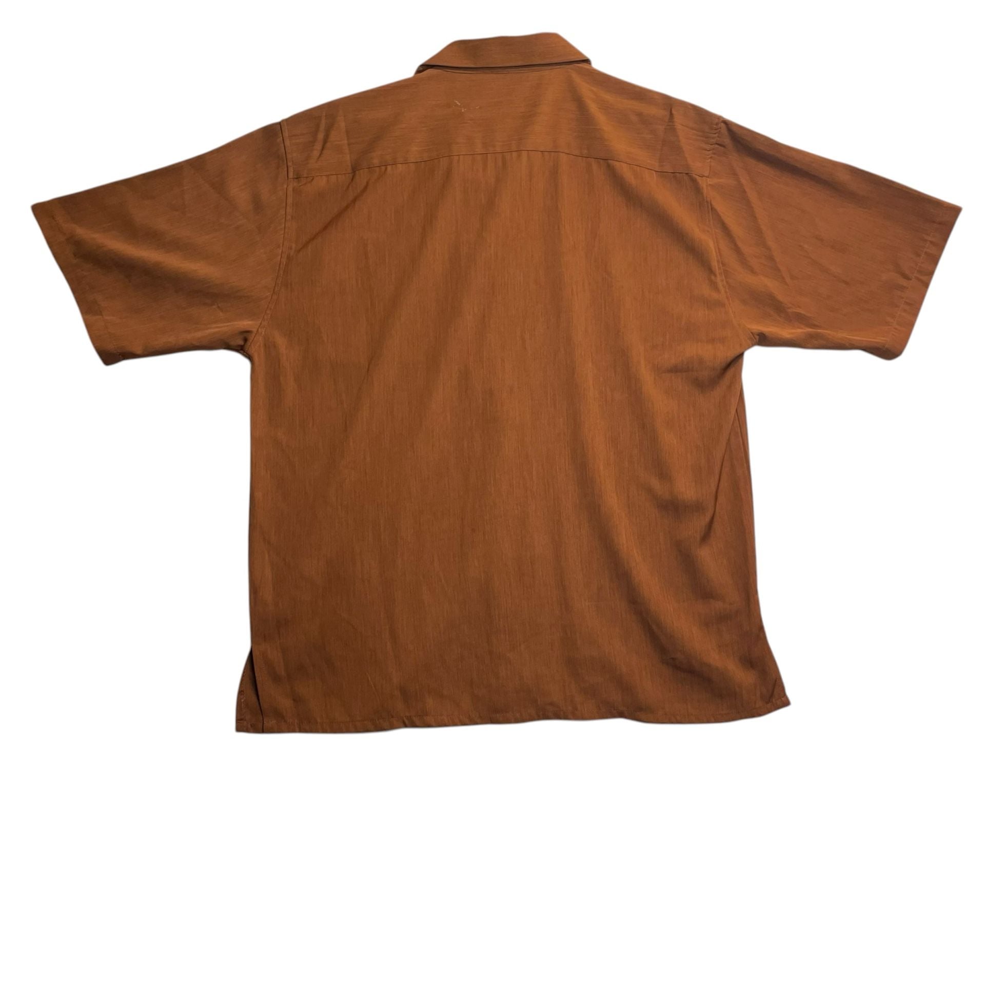 Bagazio Men’s 2XL Brown Short Sleeve Button Up Shirt & Size 40 Shorts Set 8