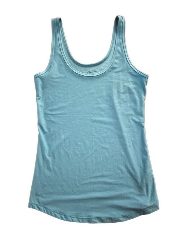 No Boundaries Blue Scoop Neck Tank Top M 7-9 2