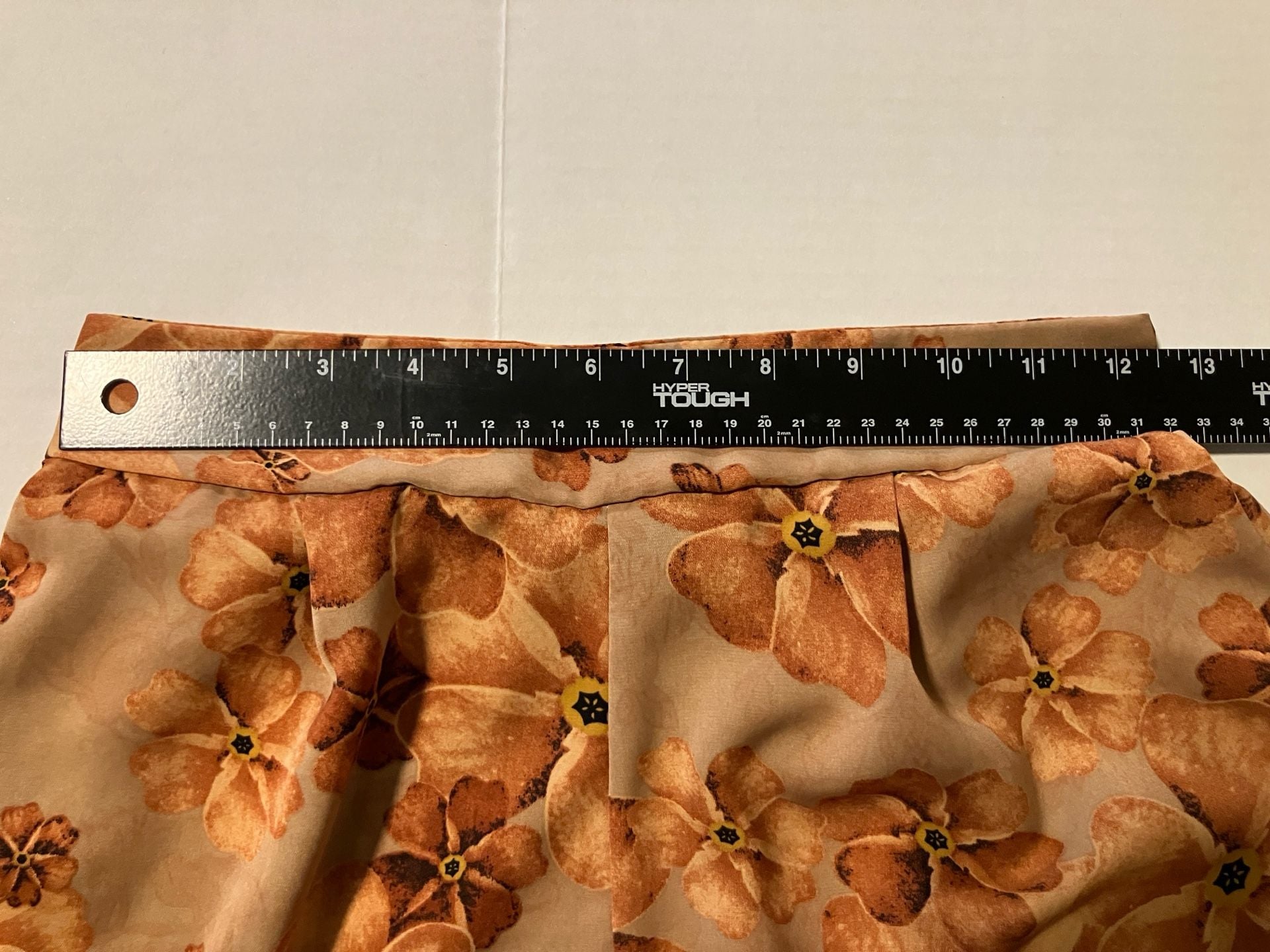 Light Brown Floral Print Loose Fit Casual Shorts For Women, Spring/Autumn 7