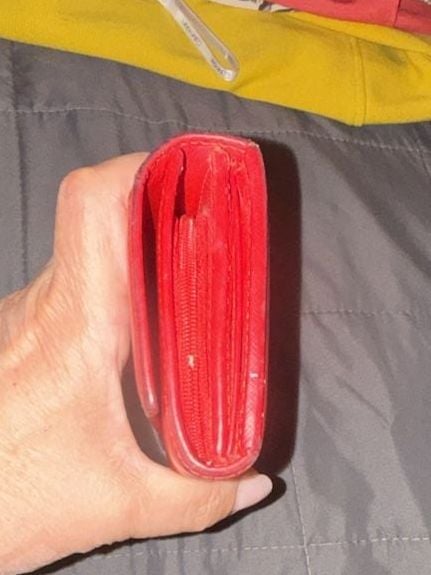 Vivienne Westwood Red Saffiano Leather Continental Long Clutch Wallet 5