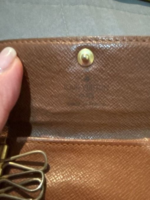 Louis Vuitton Monogram Vintage Multicles 4 Ring Key Holder 3