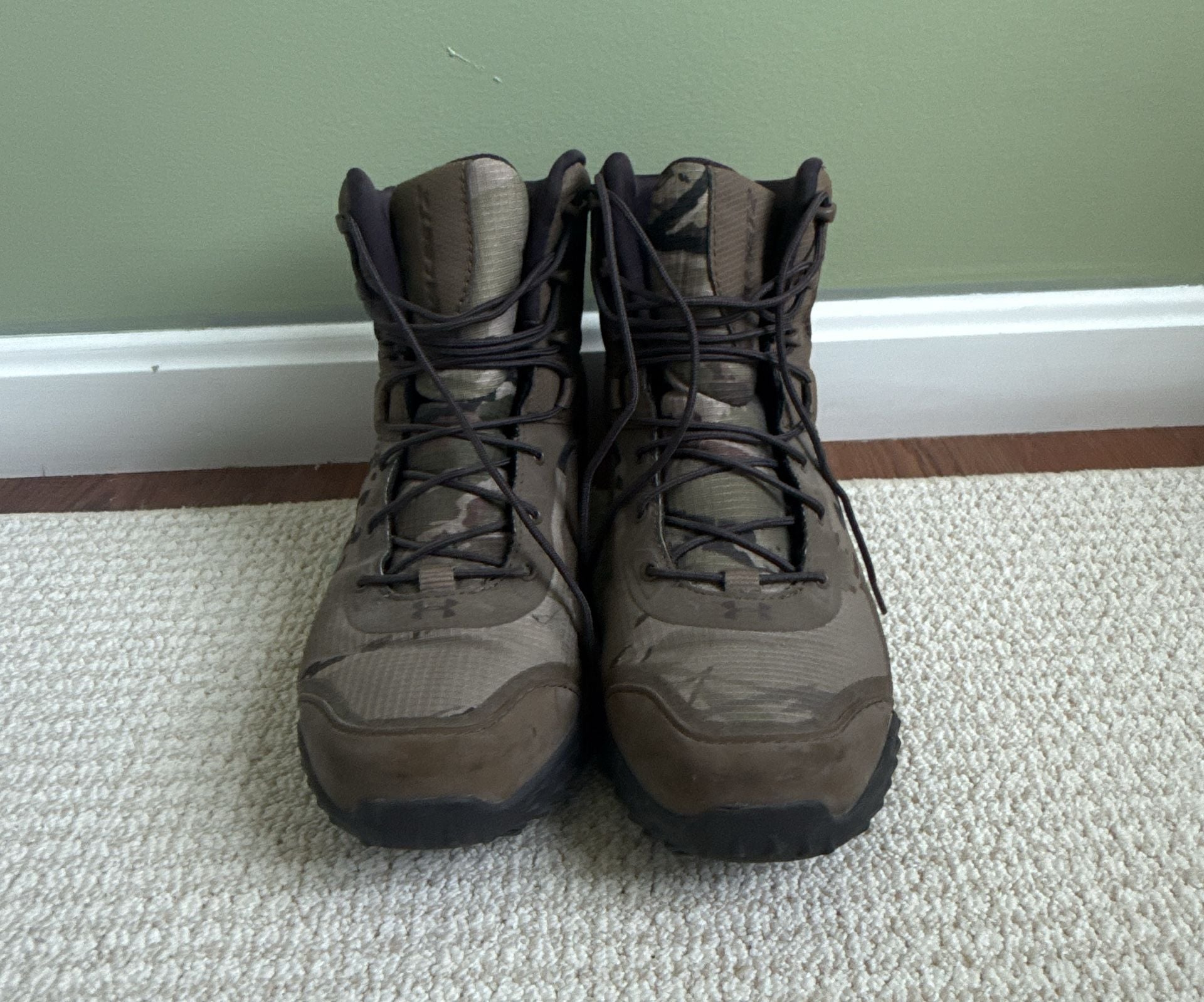Under Armour Valsetz RTS Ridge Reaper Camo Barren Tactical Boots Size 10 4