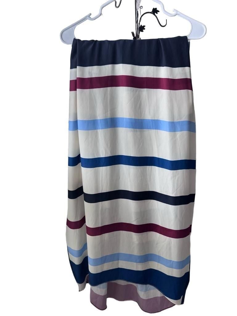 Flagpole Swim Multicolor Striped Maxi Dress Cover-Up Size XS 5