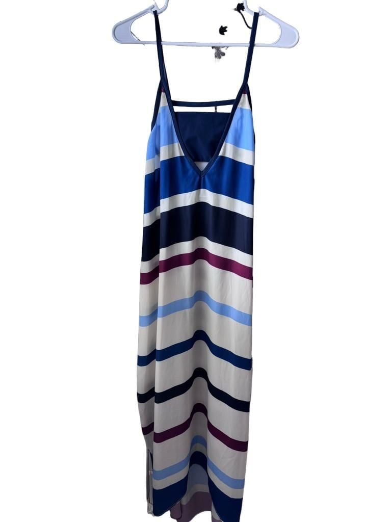 Flagpole Swim Multicolor Striped Maxi Dress Cover-Up Size XS 2