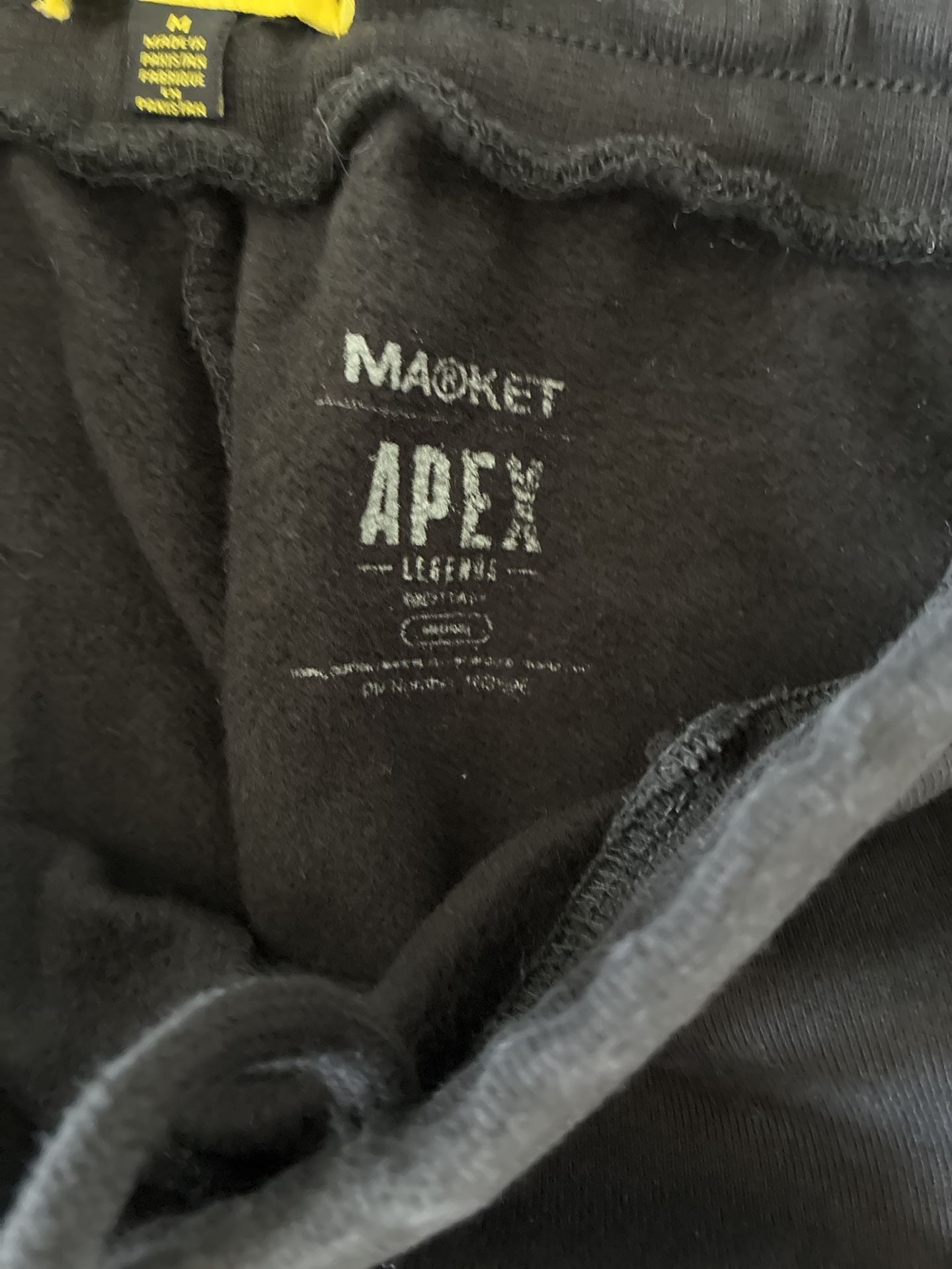 Market x Apex Legends Squad Sweatpants Black Medium 7