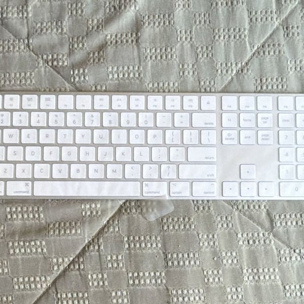 Apple Magic Keyboard with Numeric Keypad - Silver and White still wrapped brand new
