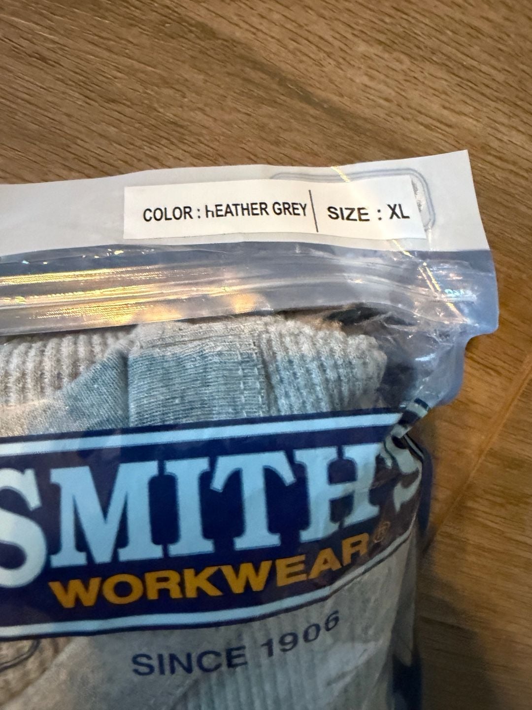 Smith's Workwear Men's Thermal Underwear Set XL Heather Grey STLJ201 2