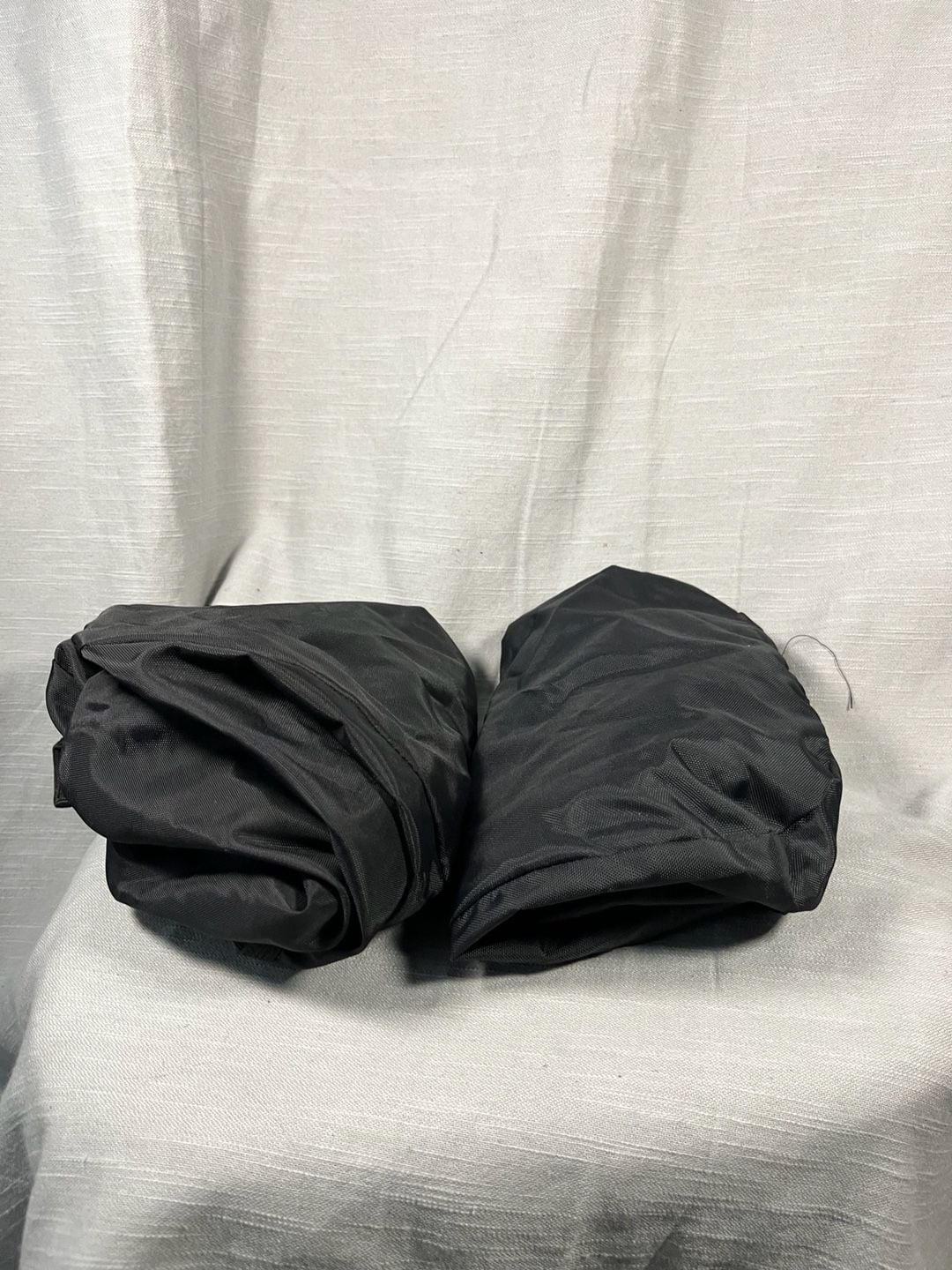 Harley FXRS Convertible saddlebags FXR bags canvas/leather with hardware and rain covers.  14
