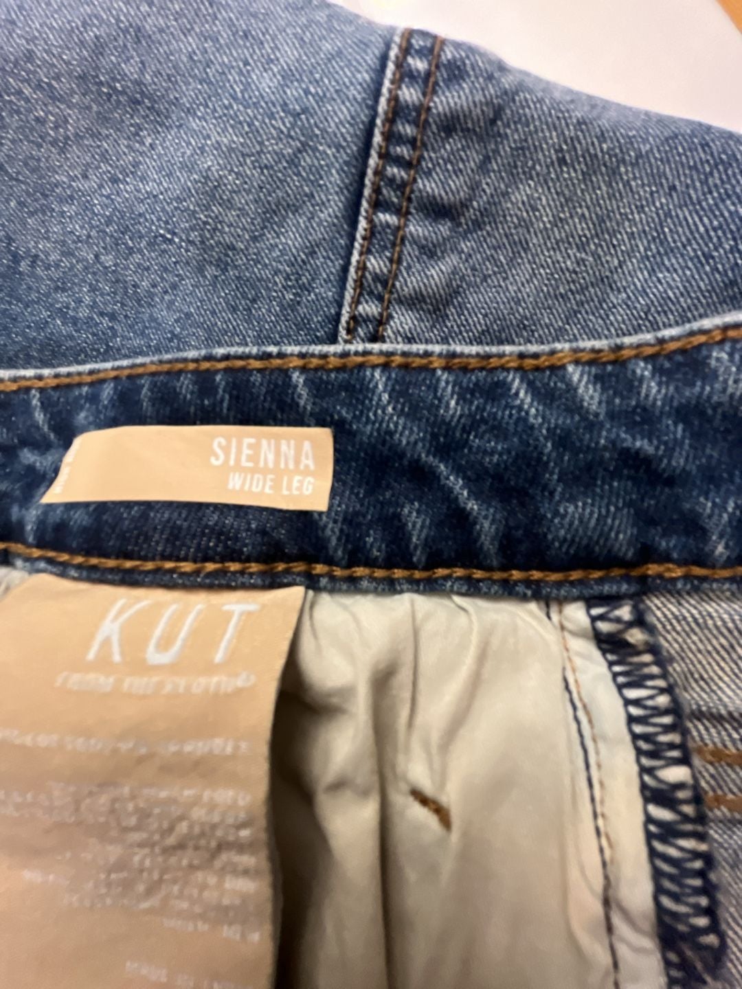 KUT from the Kloth Sienna Wide Leg Jeans 4