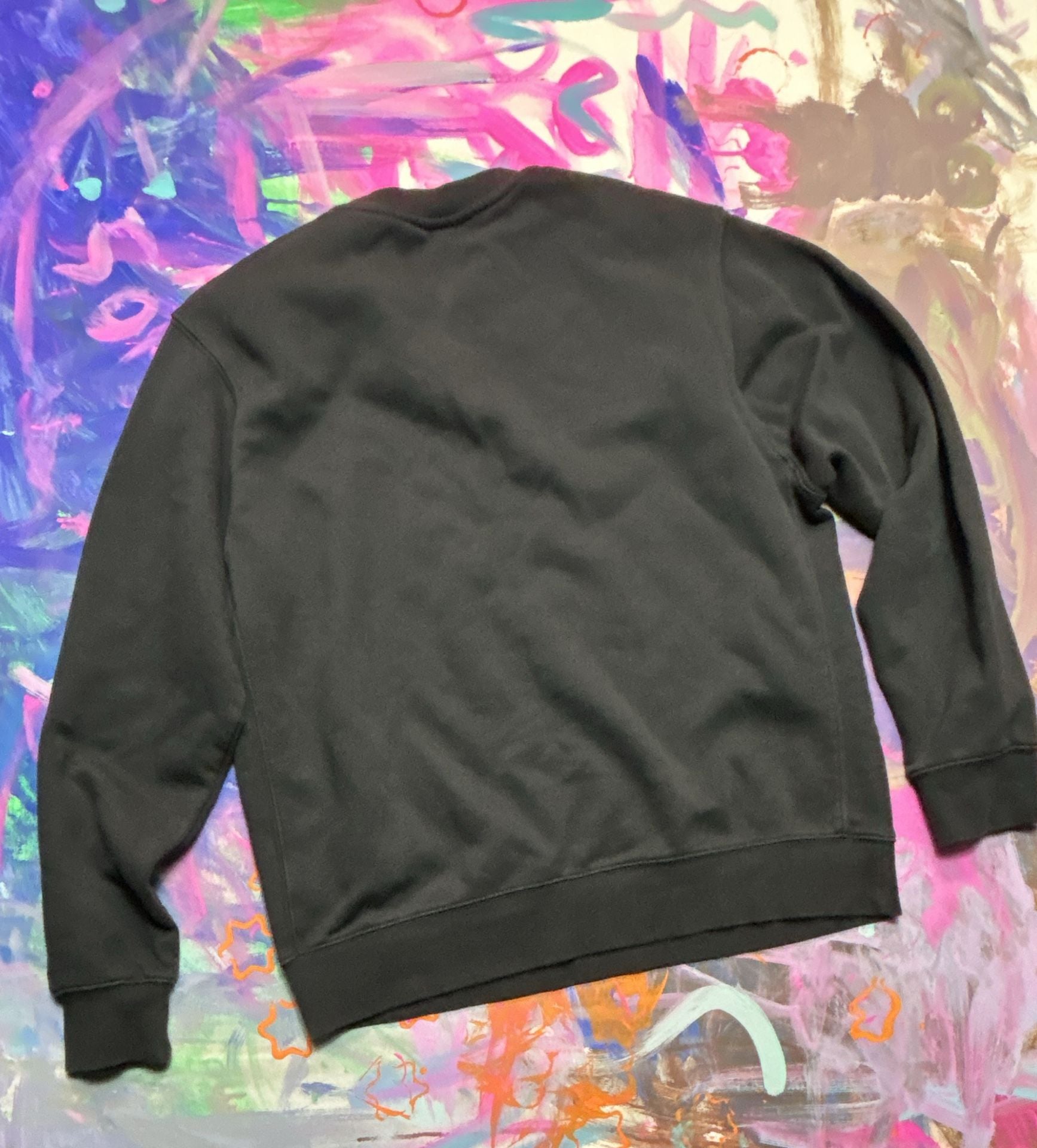 Nike Sportswear Club Fleece Men's Crewneck Sweatshirt Black 5