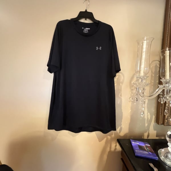 Under Armour Men's Black Tech Tee Short Sleeve T-Shirt Size 3XL Tall