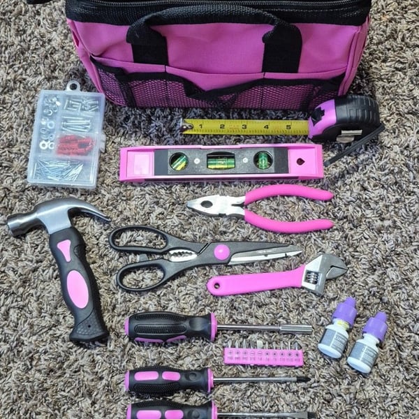 AllSpace Home and Office Essentials Tool Set with Tool Bag (43-Piece)
