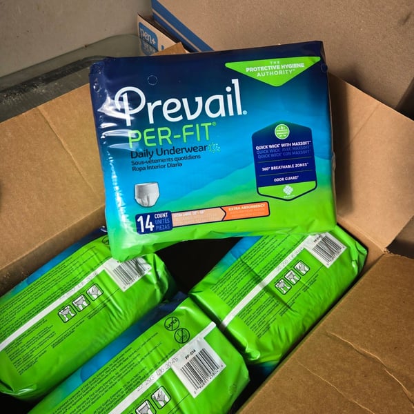 Prevail Per-Fit Daily Underwear Extra Large 14 Count