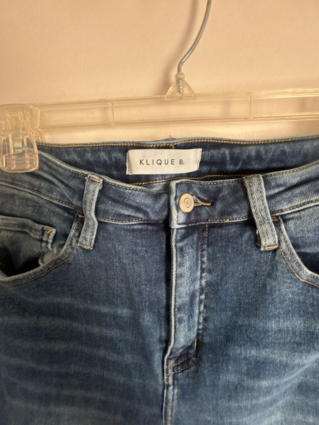 Klique B. Skinny Denim Jeans Style # KL455 Women's Size 11 3