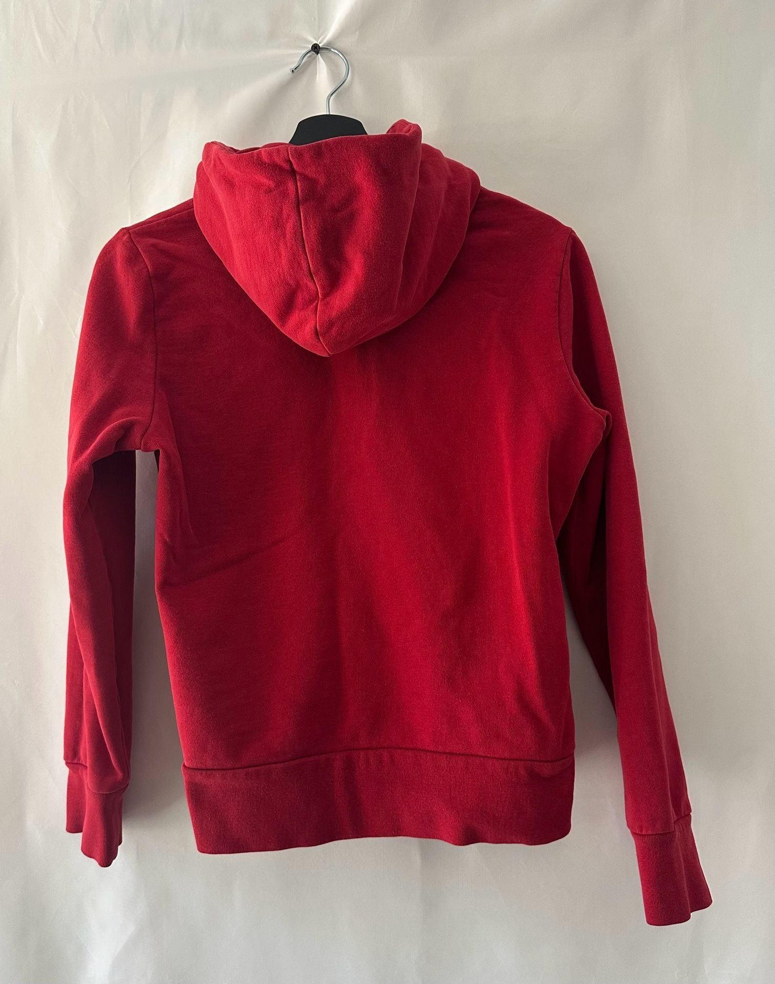 The North Face Women's Red Pullover Logo Hoodie Sweatshirt Size Small 7