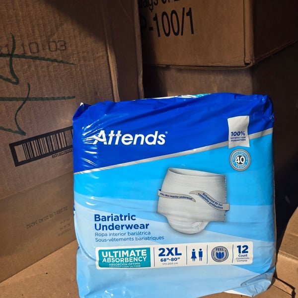 TENA Ultra Brief Large 48" - 59" - 12 Each HSA/FSA Eligible
