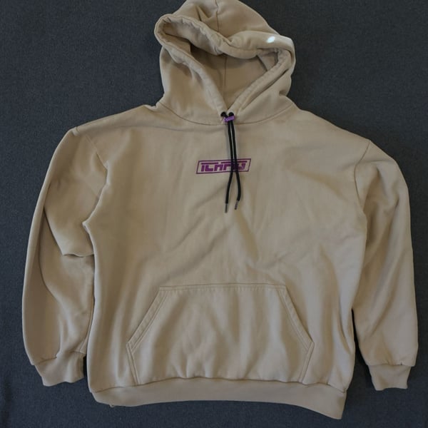ICHPIG® "Made in Melbourne" Cinch-Up Box Logo Heavyweight Hoodie xl