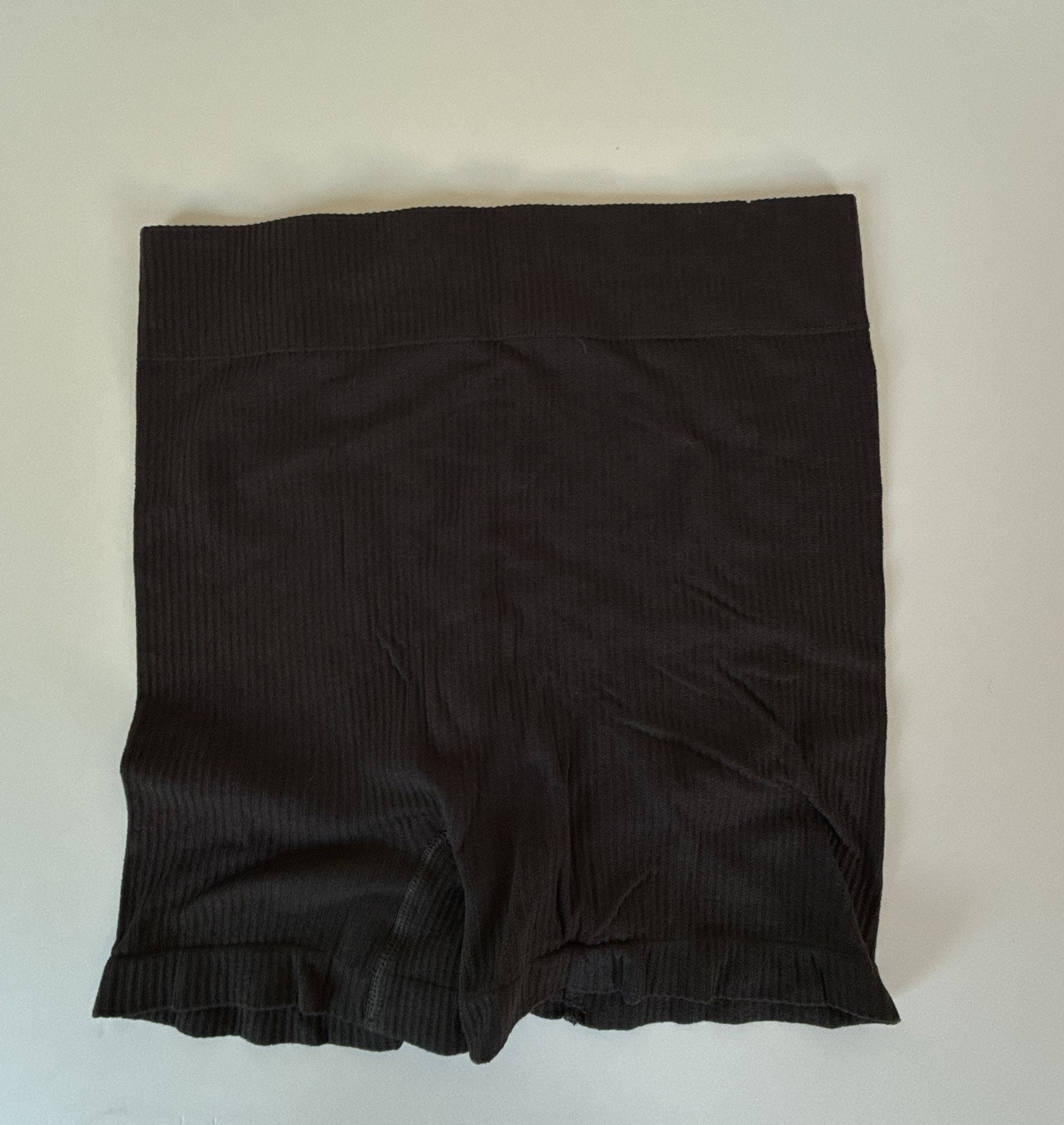 SKIMS Ribbed Boxer Shorts S/M Lot of 3 Dark Brown Cream Olive Green 7