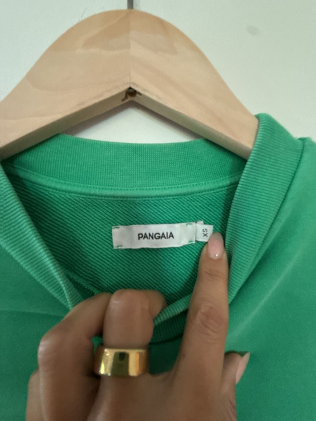 Pangaia Green Organic Cotton Crewneck Sweatshirt Size XS 5
