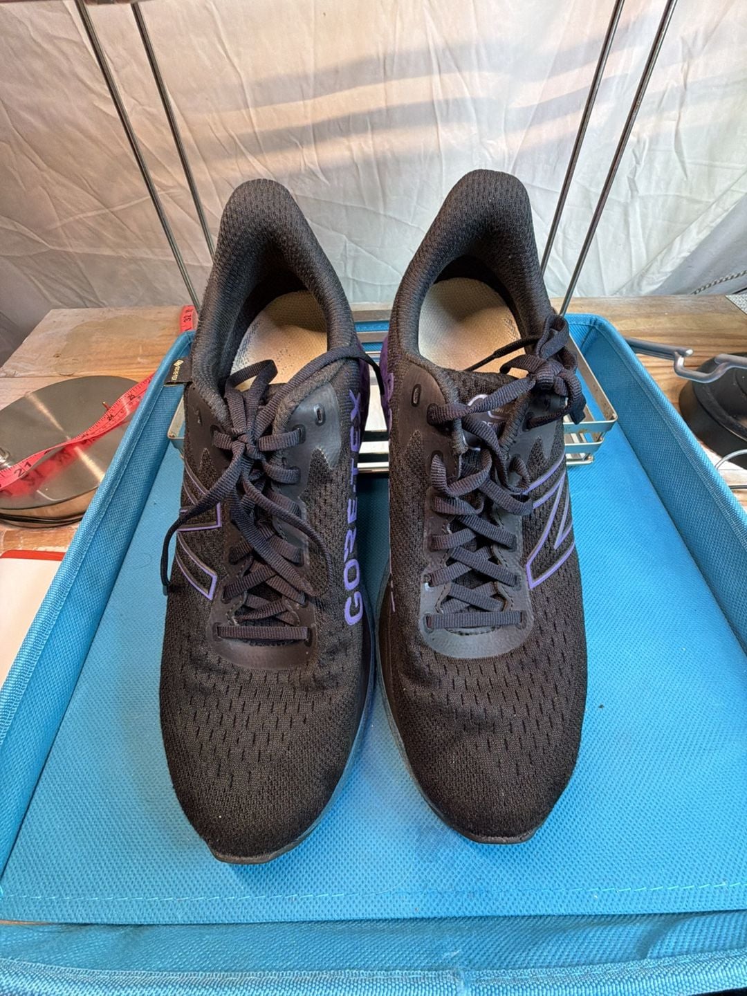 New Balance Fresh Foam 880v11 Gore-TEX Women's Running Shoes Black Purple W11 M9 2