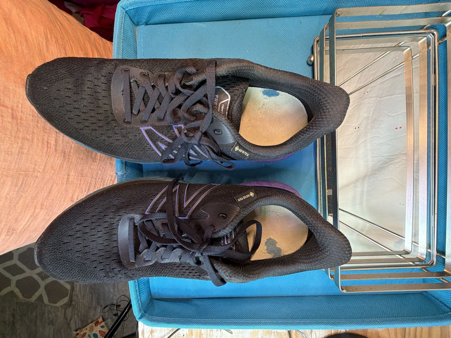 New Balance Fresh Foam 880v11 Gore-TEX Women's Running Shoes Black Purple W11 M9 7