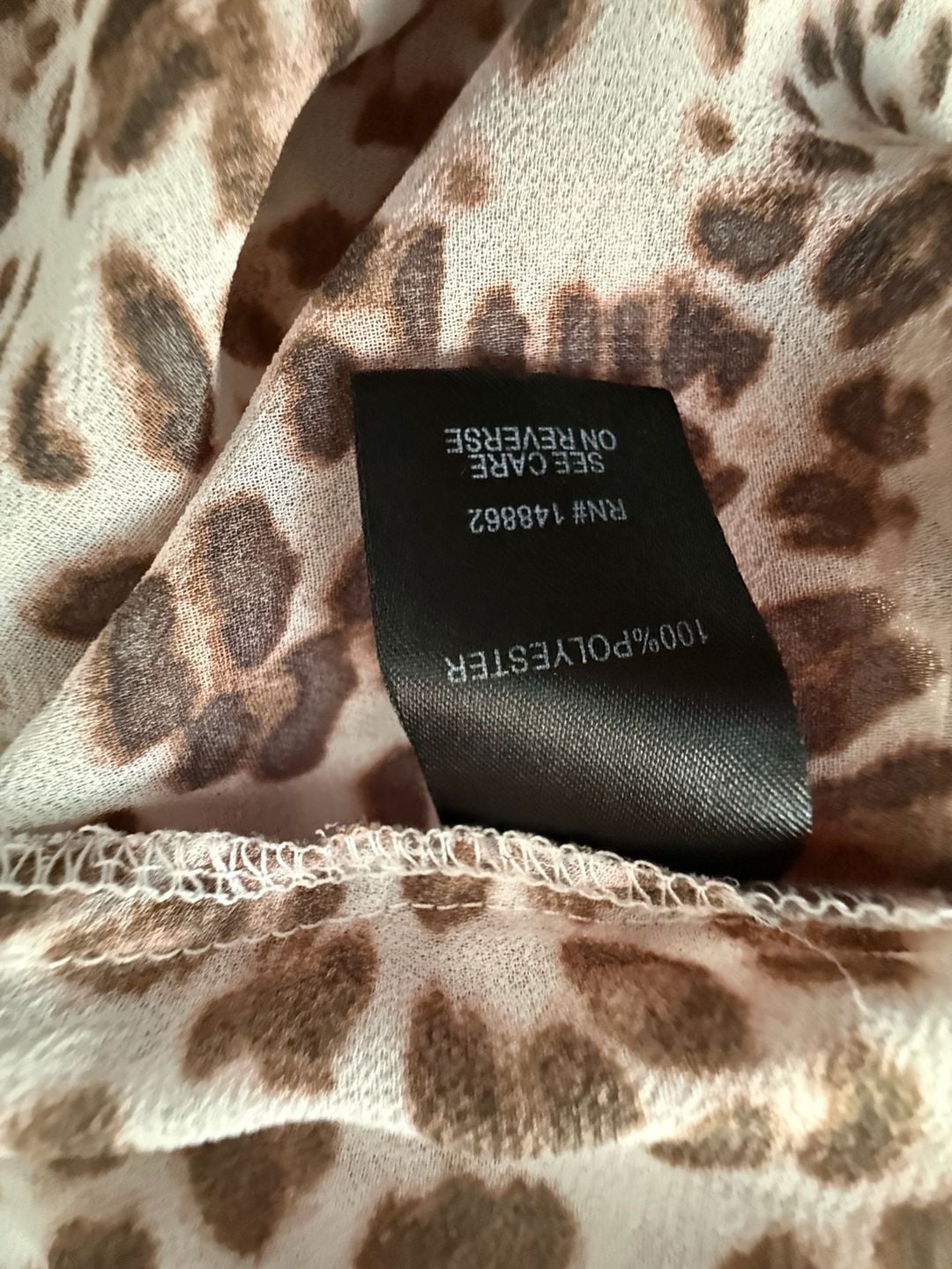 Torrid Lexie Babydoll Chiffon Tunic Top in Leopard Print 13