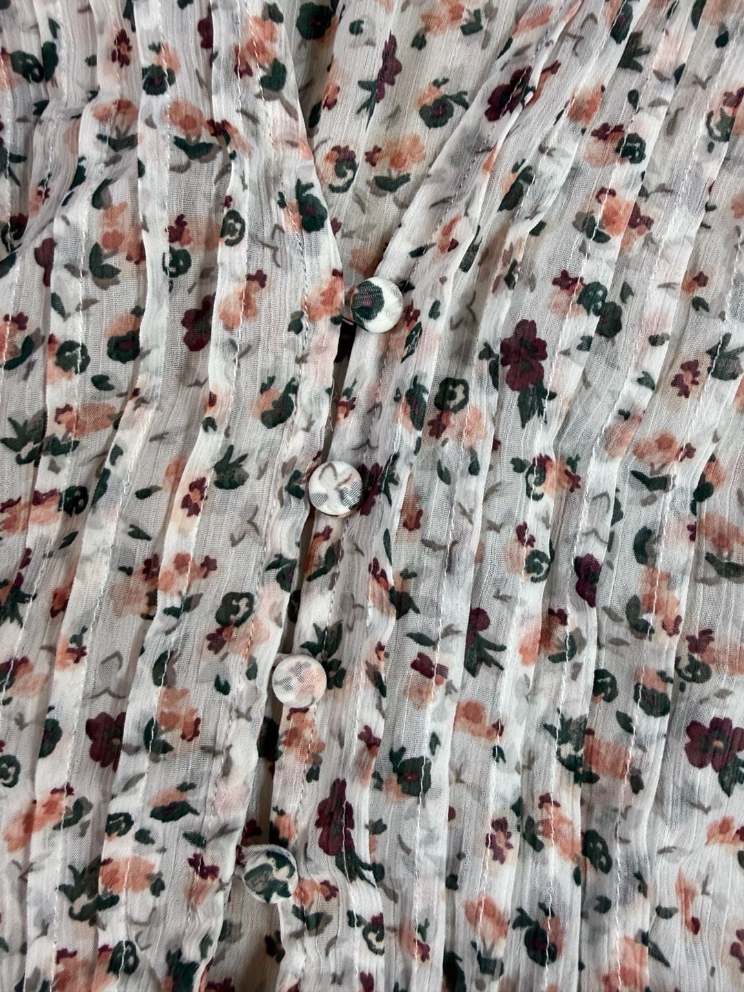 Torrid Women's Floral Print Chiffon High-Low Midi Dress 15