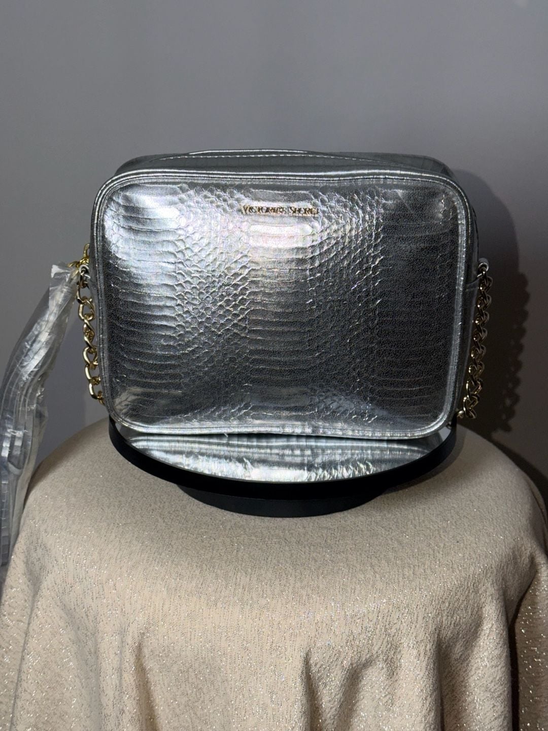 Victoria's Secret Silver Metallic 2