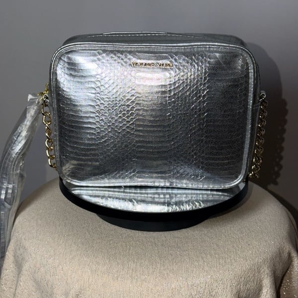 Victoria's Secret Silver Metallic