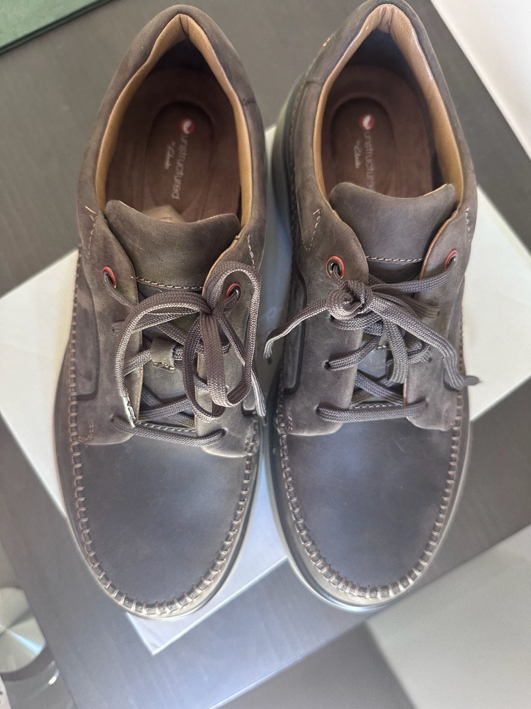 Clarks Un Trail Form Nubuck Men's Shoes Size 9W 3