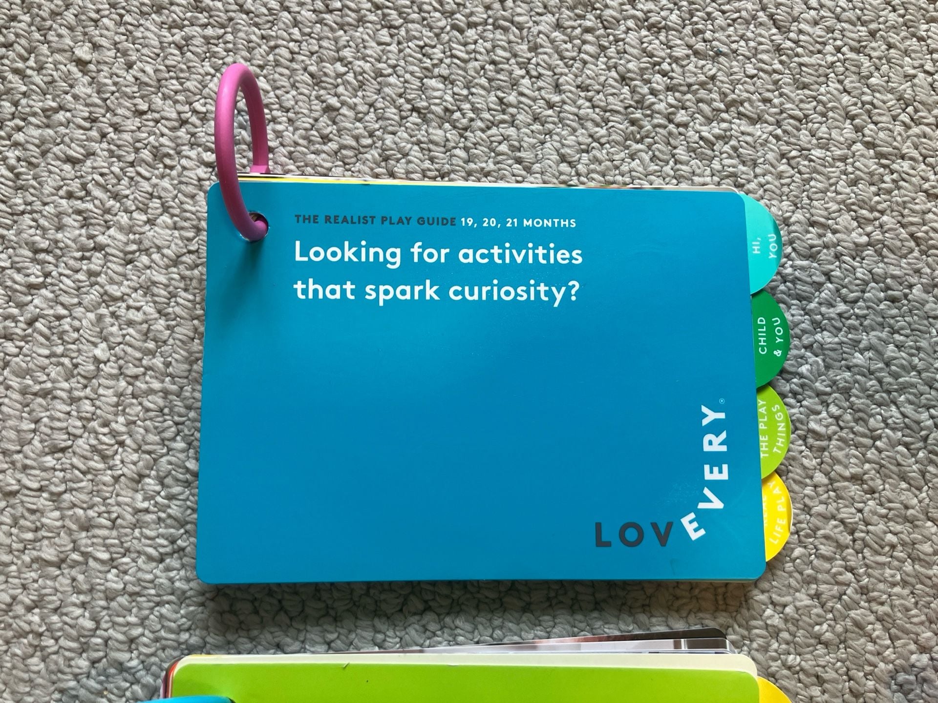 LOVEVERY Montessori Style Play Activity Guide Books 2