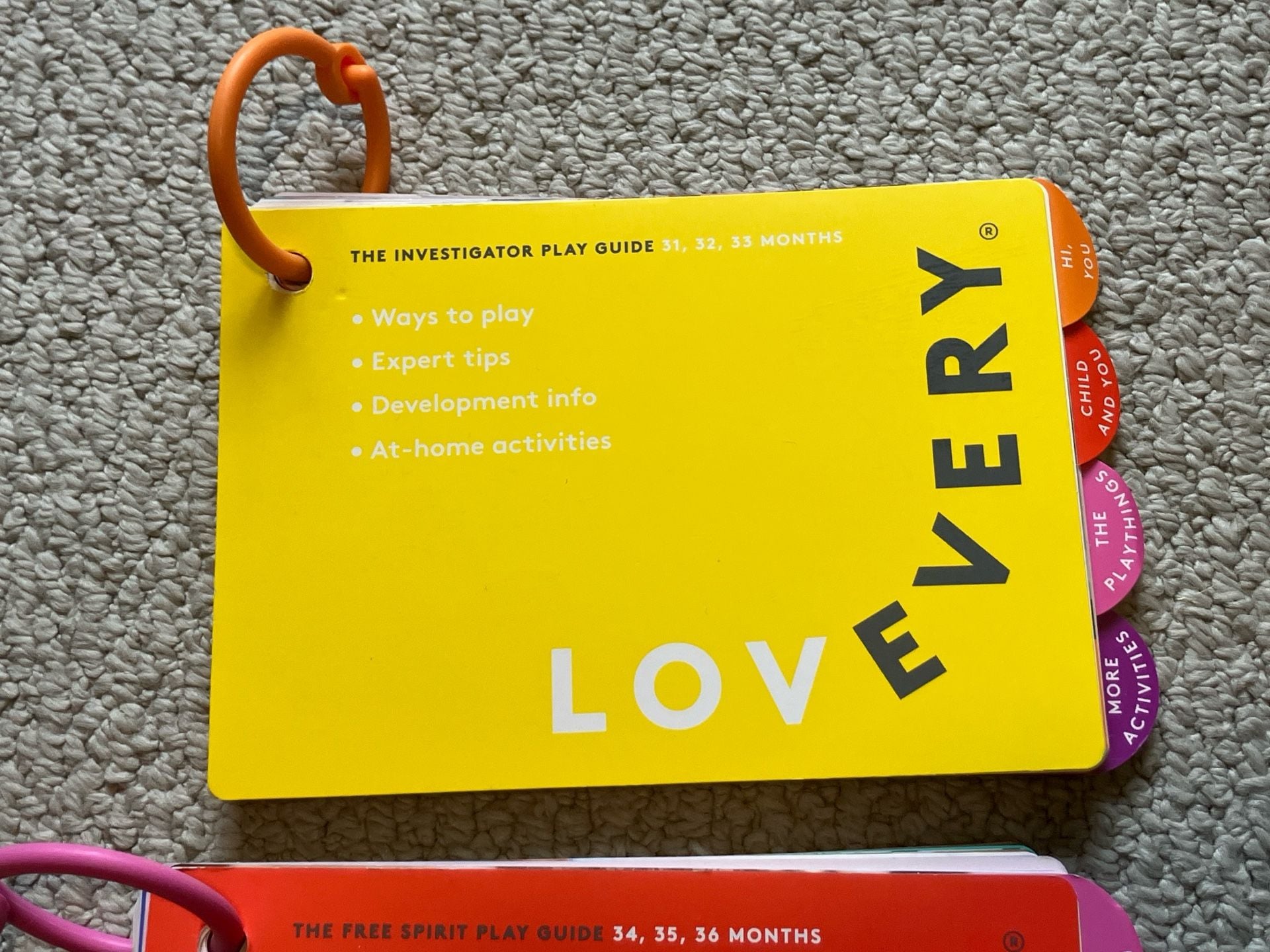 LOVEVERY Montessori Style Play Activity Guide Books 5
