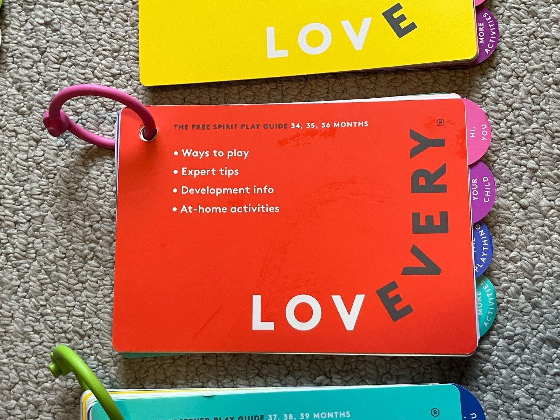 LOVEVERY Montessori Style Play Activity Guide Books 6
