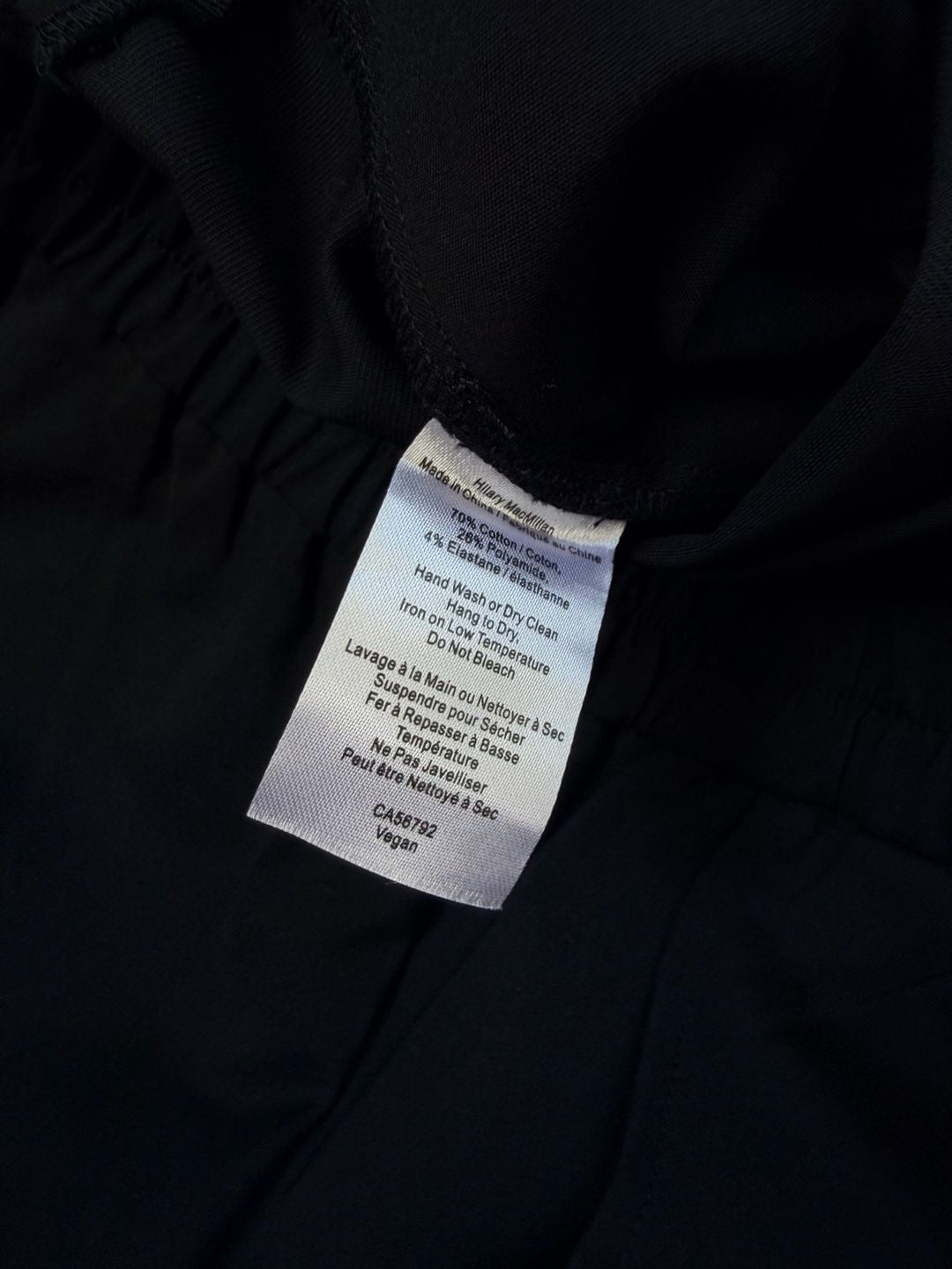 Hilary Macmillan Black Vegan Pants Size 3X New With Tags W/ Pockets 4