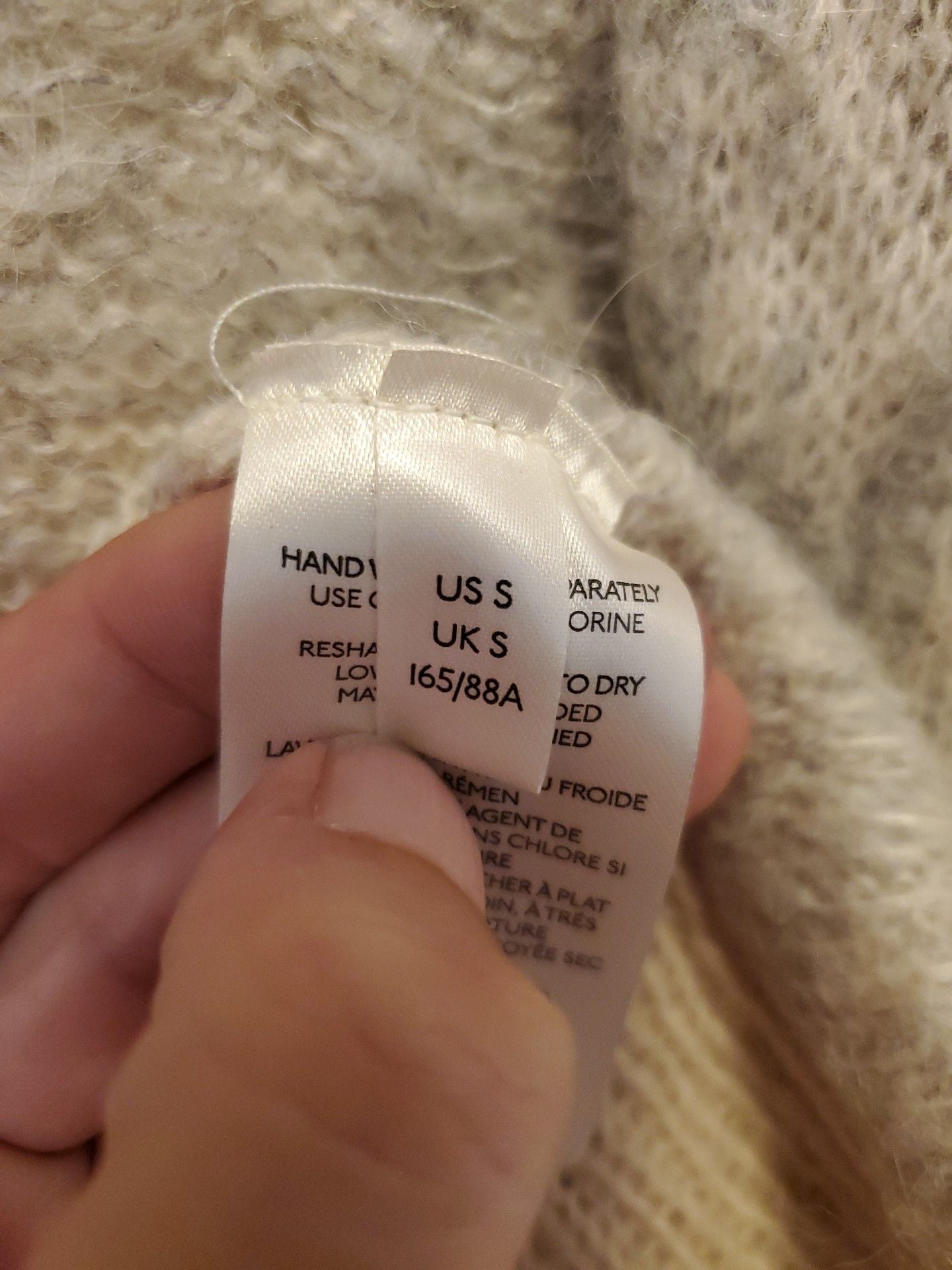 NWT Free People Like A Diamond Maxi Sweater Coat Knit Cardigan Icy Combo S 6