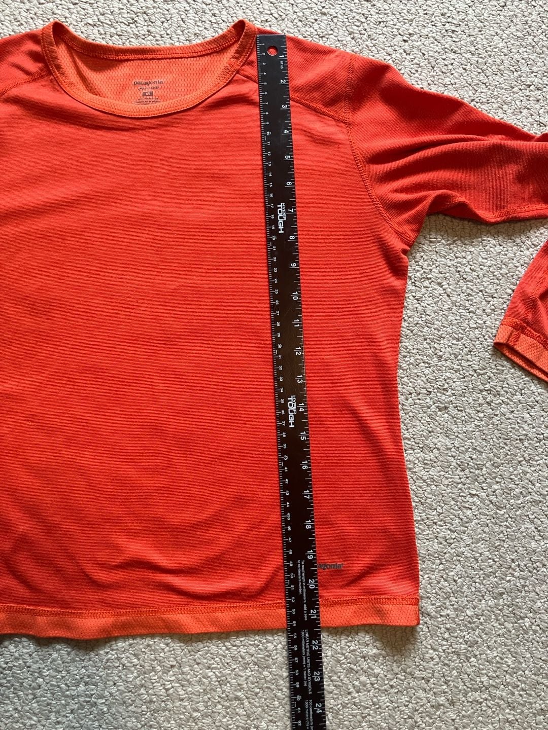 Patagonia Capilene Thermal Weight Women's Long-Sleeve Shirt, Orange, Size M 7