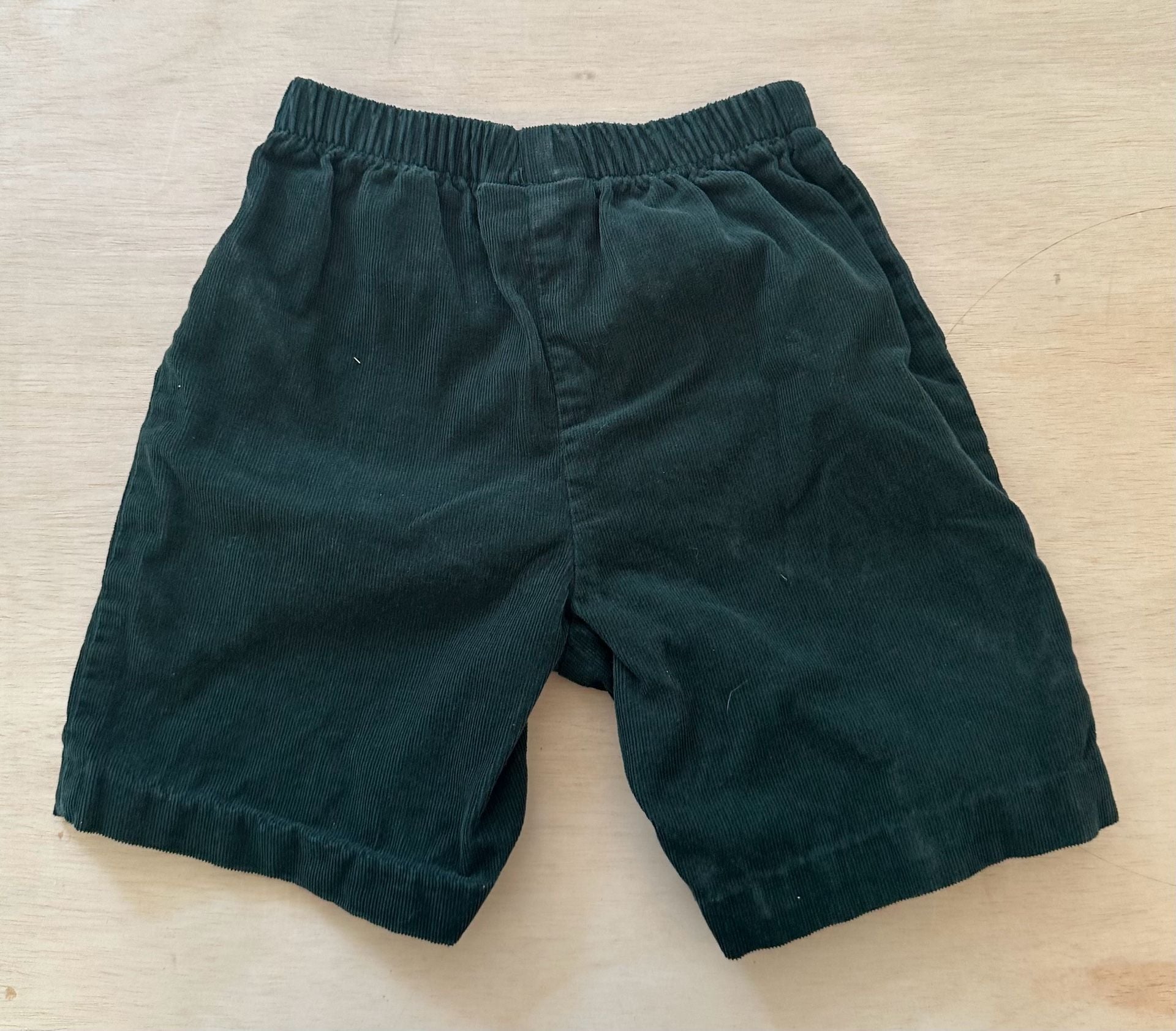 Bailey Boys Classics Green Corduroy Shorts Size 3T 6