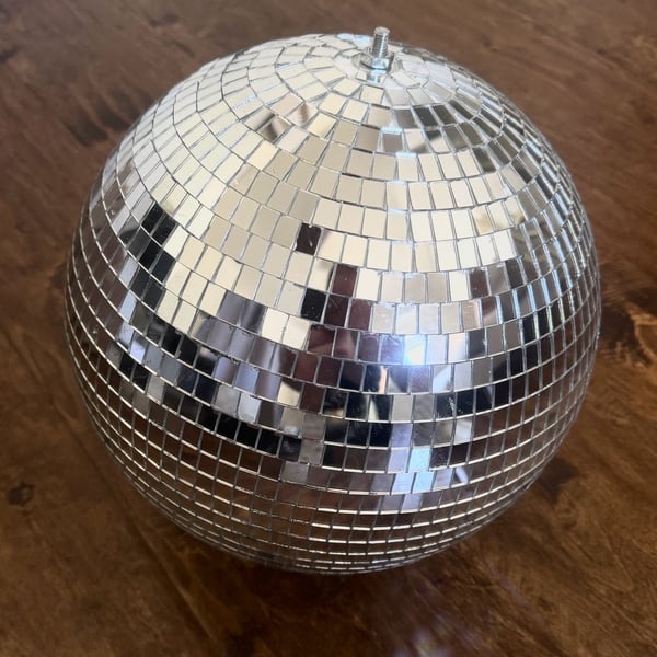 Handcrafted Mirror Disco Ball from Mic's West Hollywood