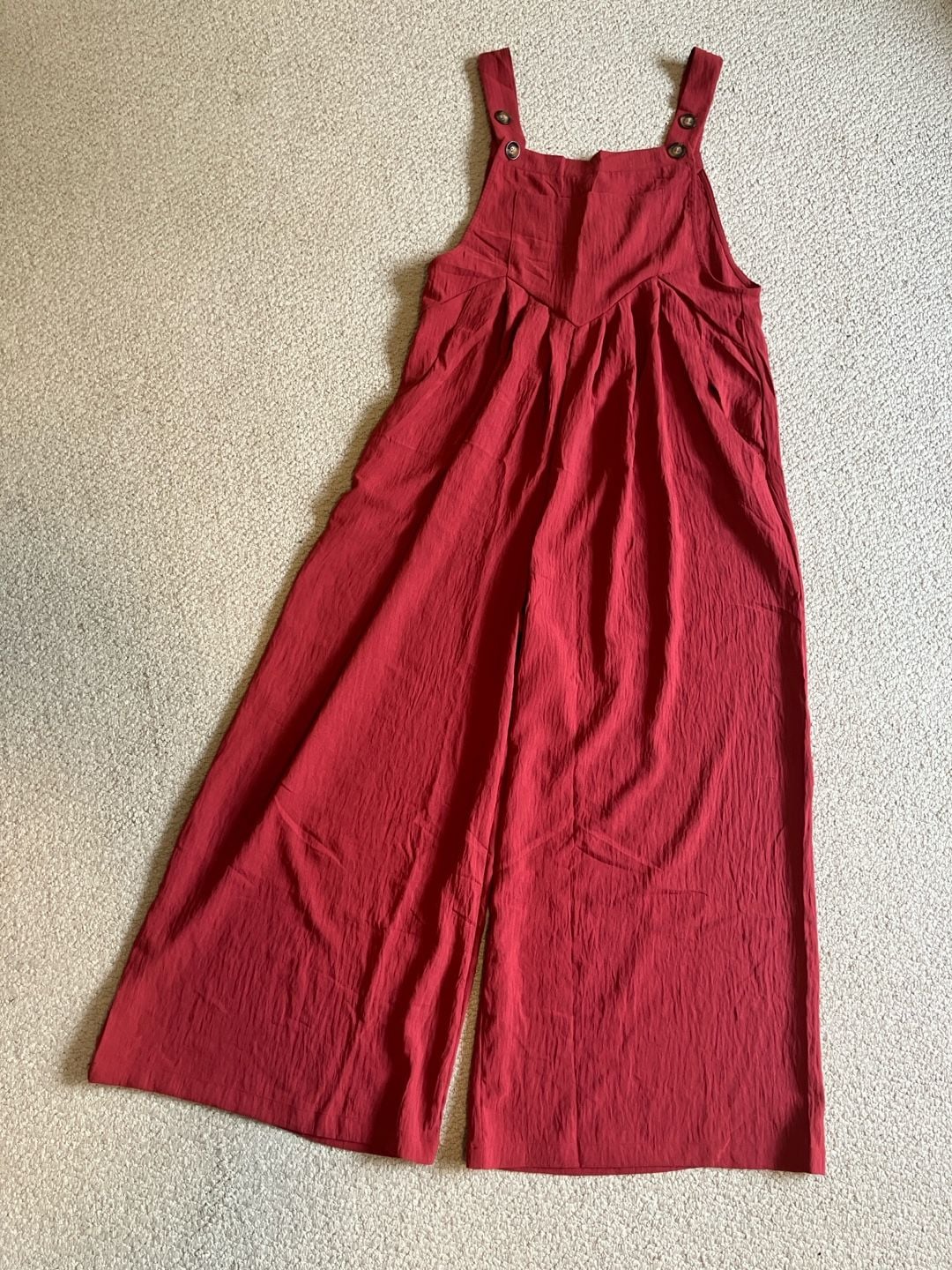 NWT Dokotoo Women's Wide Leg Jumpsuit, Overalls with Pockets, Adjustable Straps 5