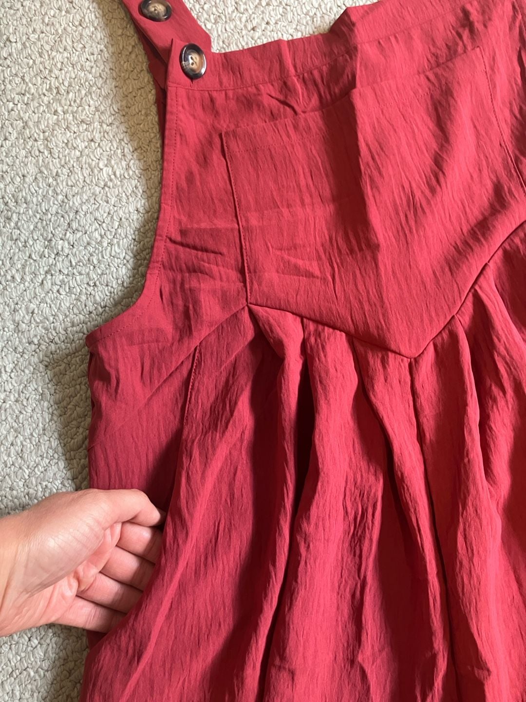 NWT Dokotoo Women's Wide Leg Jumpsuit, Overalls with Pockets, Adjustable Straps 8