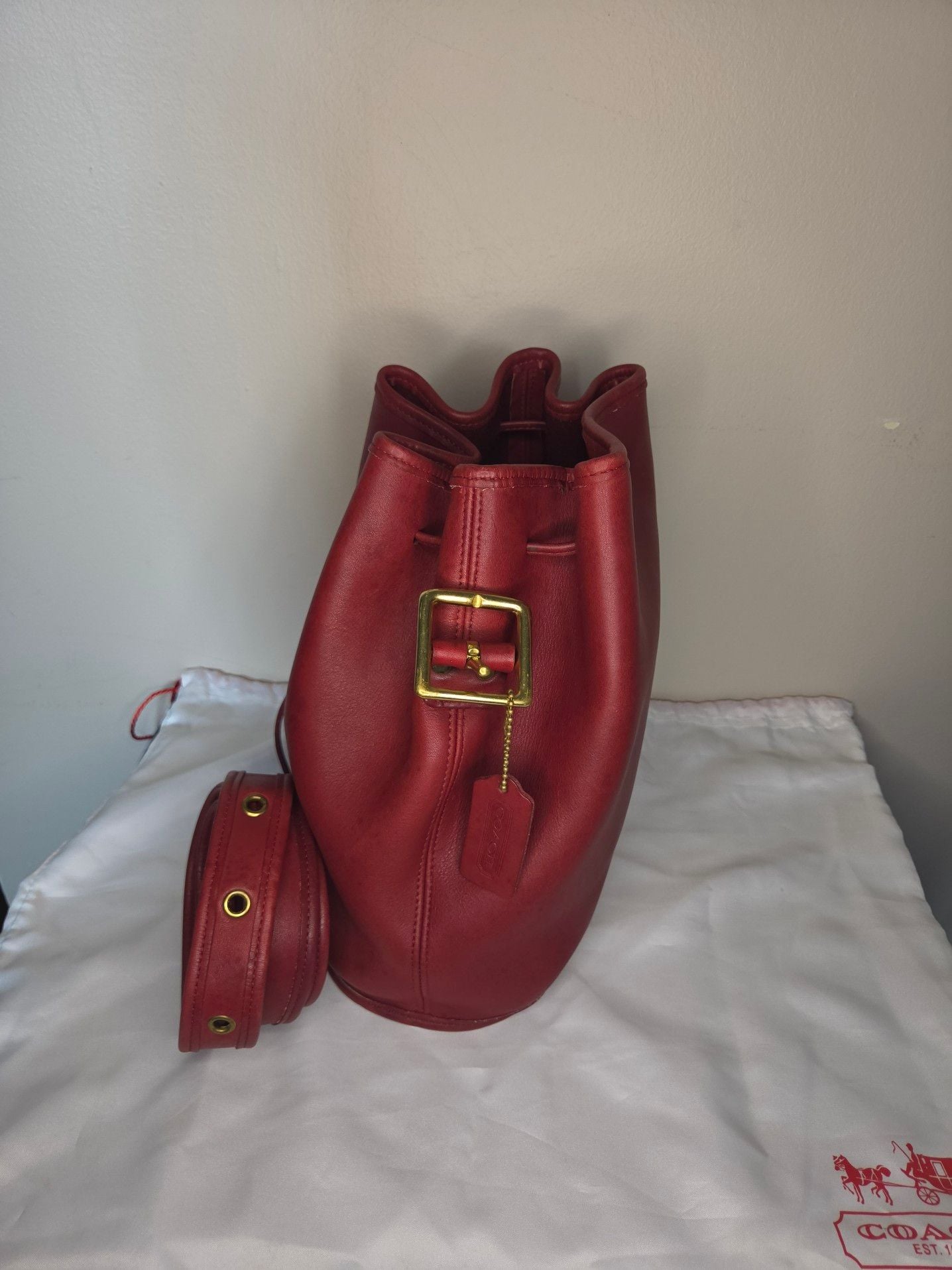 Vintage Coach Lula's Legacy 9952 Bucket Bag 3