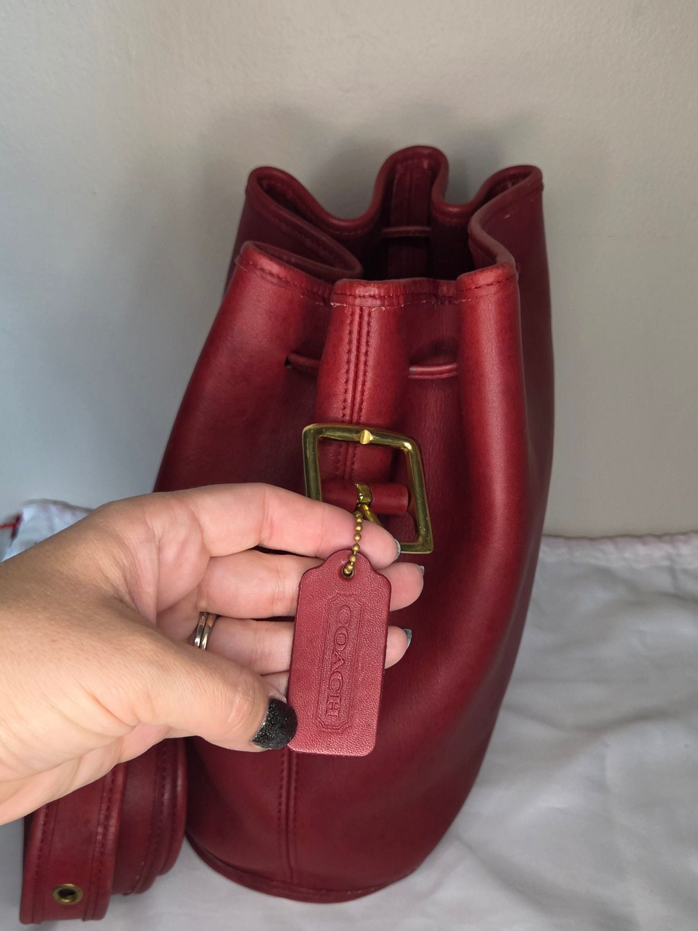 Vintage Coach Lula's Legacy 9952 Bucket Bag 4