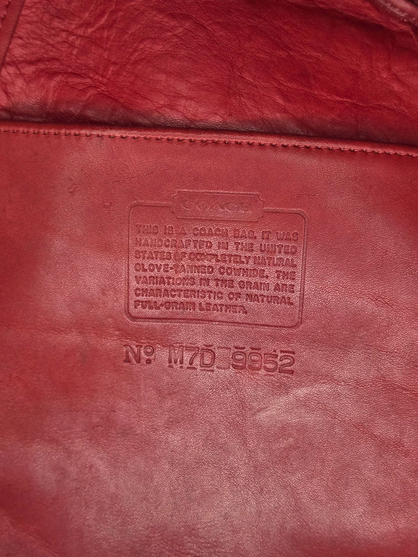 Vintage Coach Lula's Legacy 9952 Bucket Bag 9