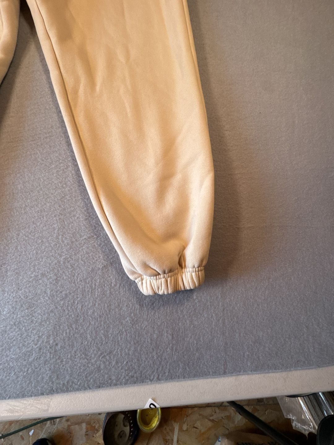 Comfrt Signature Cream Sweatpants Joggers XL 3
